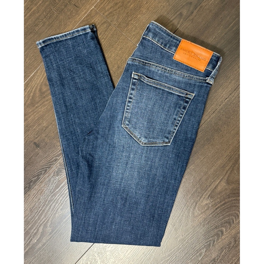Lucky Brand Hayden Mid Rise Skinny Jeans Dark Wash 4 27 Western‎ Denim Classic